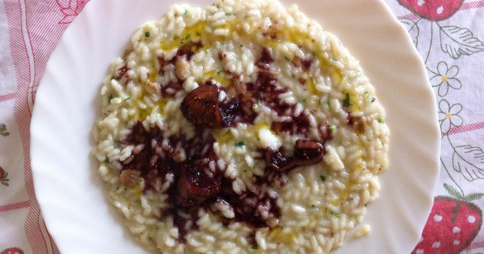 RISOTTO, E FICHI SECCHI AL VINO ROSSO Cibo, Vino & Cultura